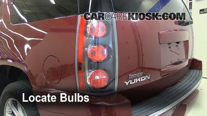 2008 GMC Yukon Denali 6.2L V8 Lights Tail Light (replace bulb)